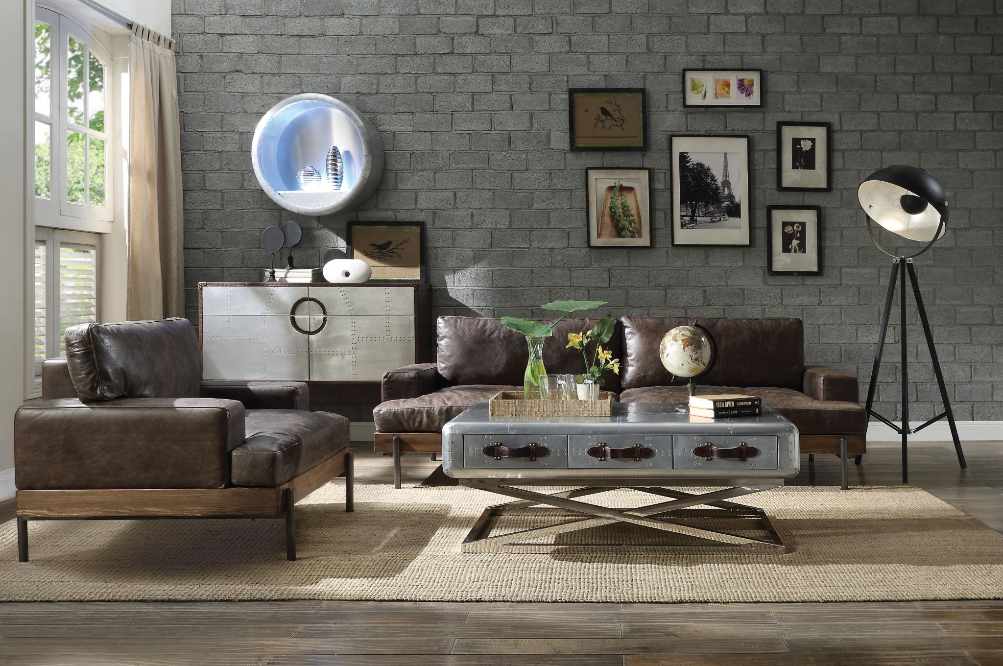 Silchester Industrial Style Sofa